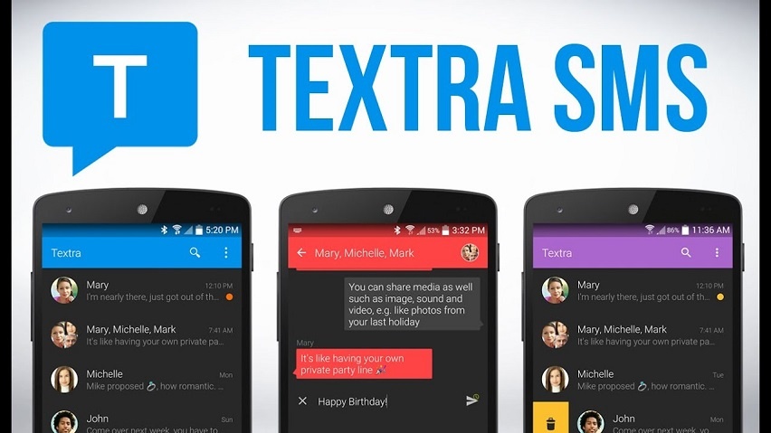 Learn How to Exchange Messages with the Textra App for Android