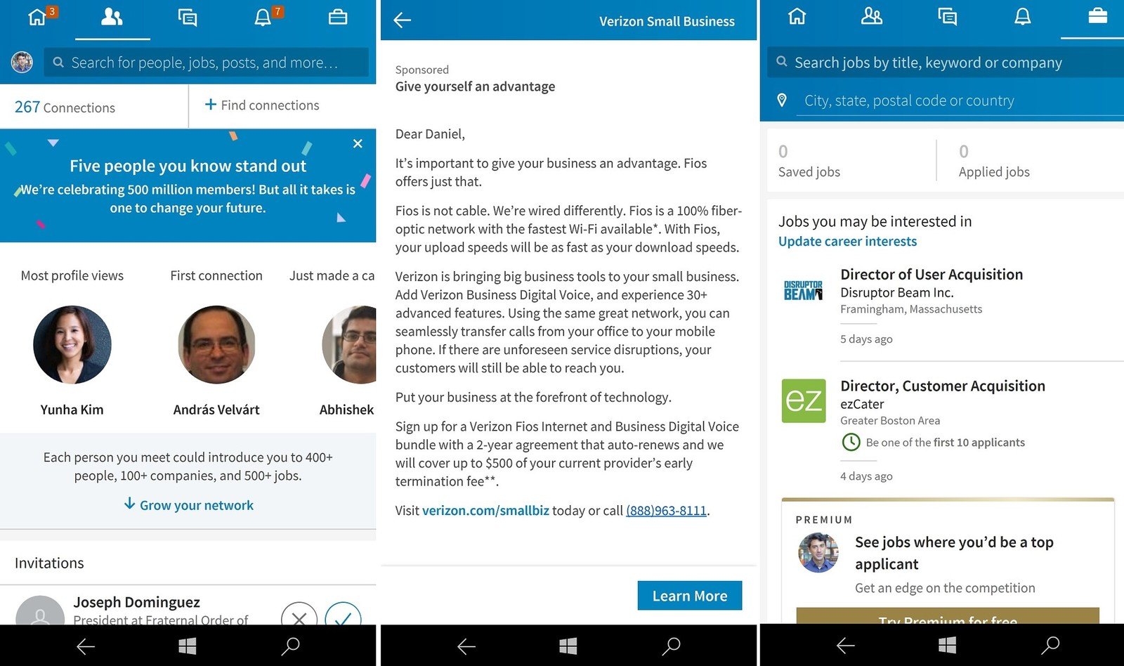 Generate A Professional Network With The LinkedIn App