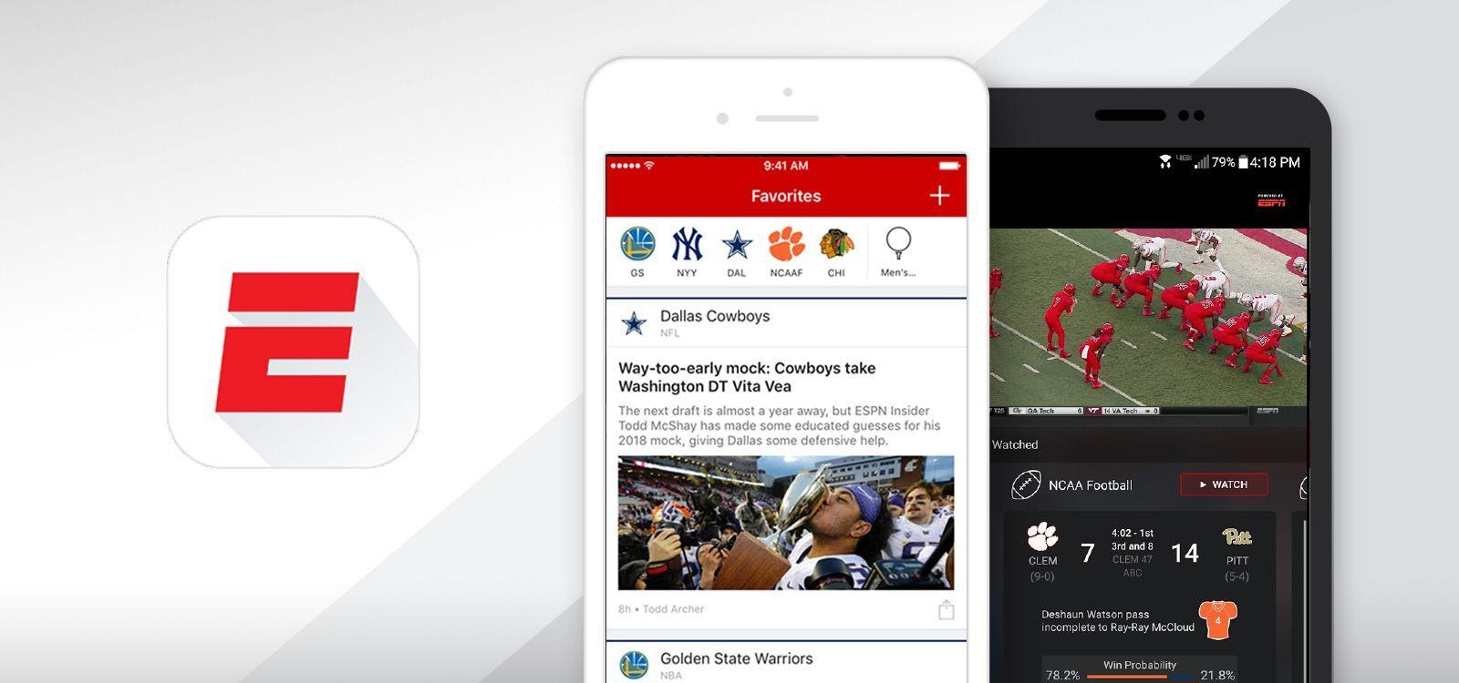 Learn How to Follow Sports with the ESPN App