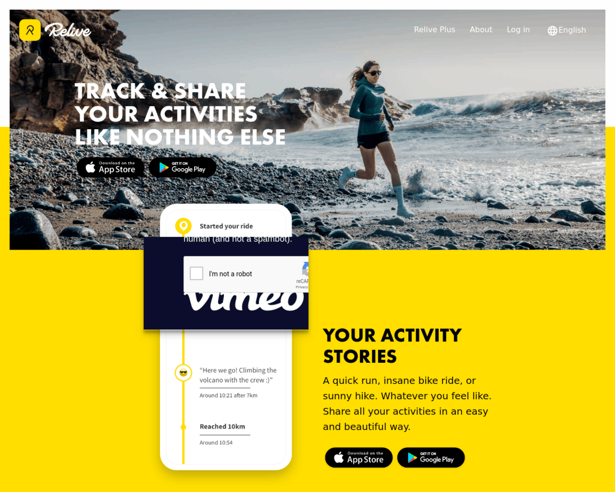 Relive - Track And Share Activities
