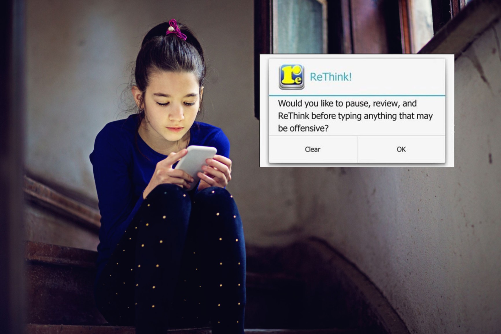 Stop Cyberbullying with the ReThink App - Learn How to Use