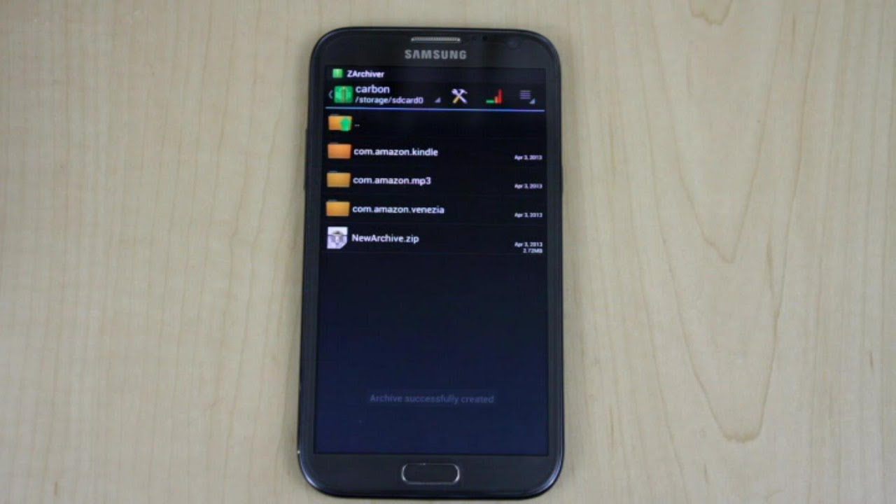 ZArchiver - Organize Archives on a Phone