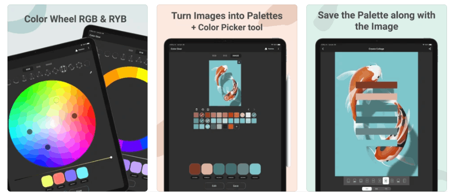 Color Gear App - How to Create Harmonious Color Palettes