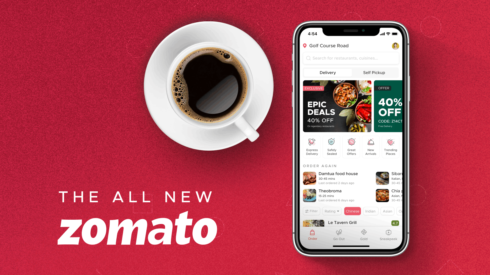 Zomato App - Discover the Best Food Delivery App