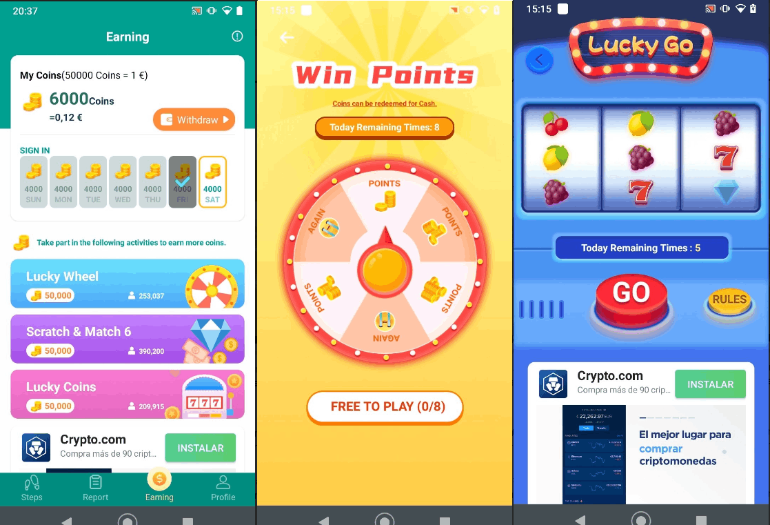 Lucky Step App - Learn How to Use